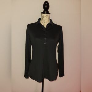 Nike Women's Black Golf Shirt Size M NWT